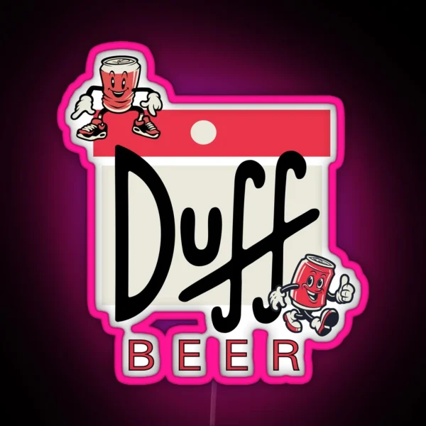 Duff Beer RGB Neon Sign