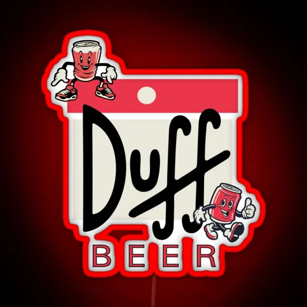 Duff Beer RGB Neon Sign