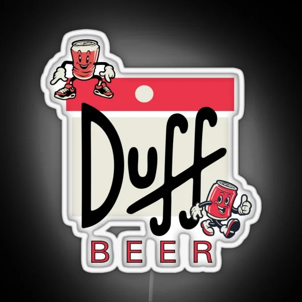 Duff Beer RGB Neon Sign