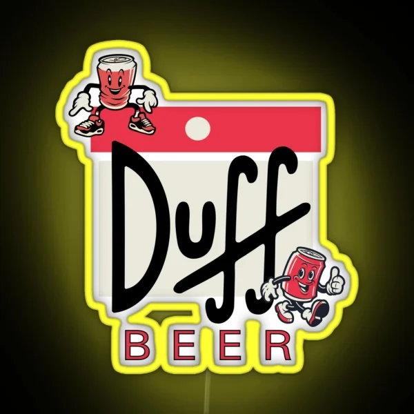Duff Beer RGB Neon Sign