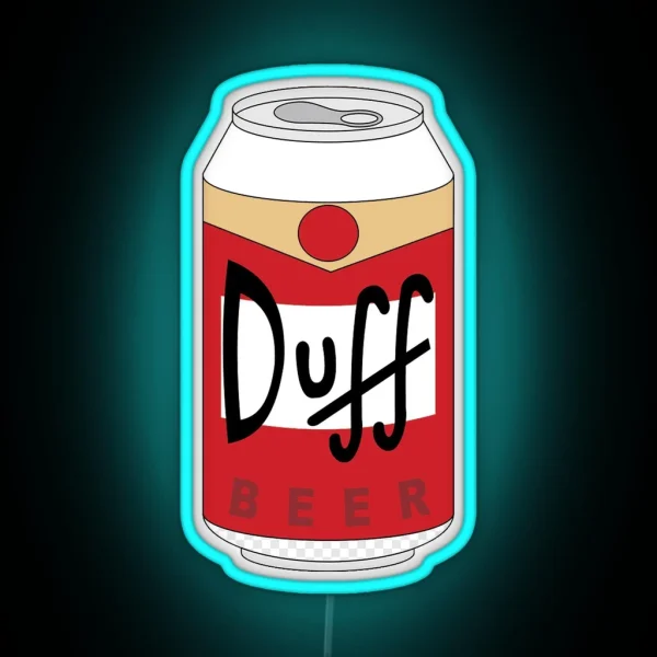 Duff Beer RGB Neon Sign