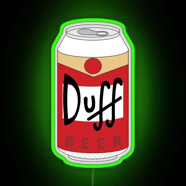 Duff Beer RGB Neon Sign