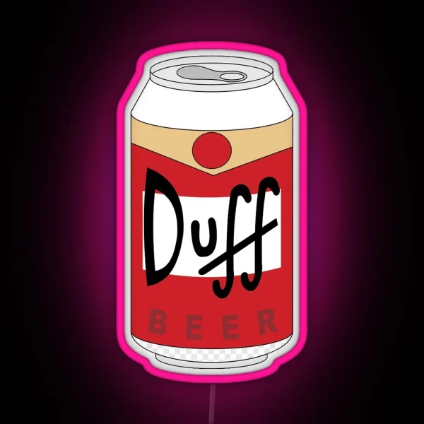 Duff Beer RGB Neon Sign