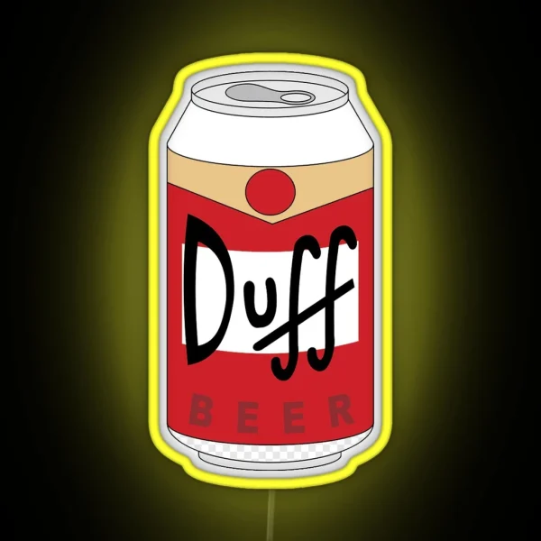 Duff Beer RGB Neon Sign