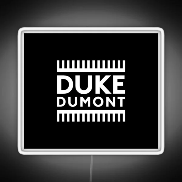 Duke Dumont RGB Neon Sign