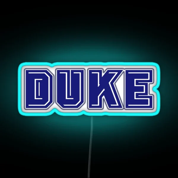 DUKE RGB Neon Sign