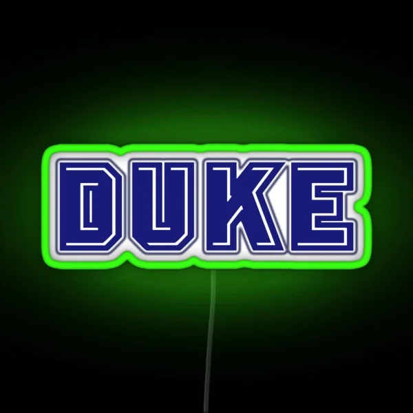 DUKE RGB Neon Sign