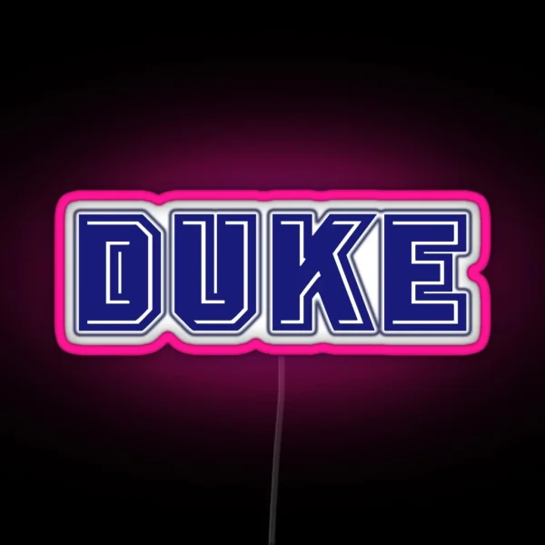 DUKE RGB Neon Sign