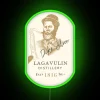 Modern whiskey lover's statement piece, Duke Silver Lagavulin RGB neon art