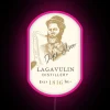 Customizable RGB Neon Bar Sign with Lagavulin Distillery Inspiration
