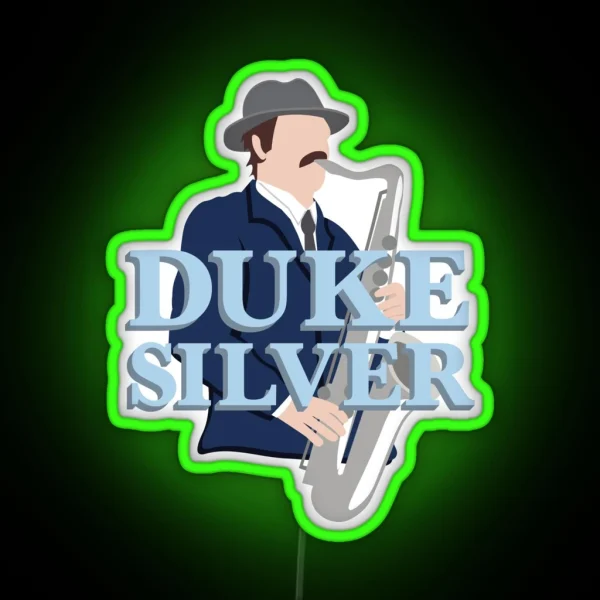 Duke Silver RGB Neon Sign