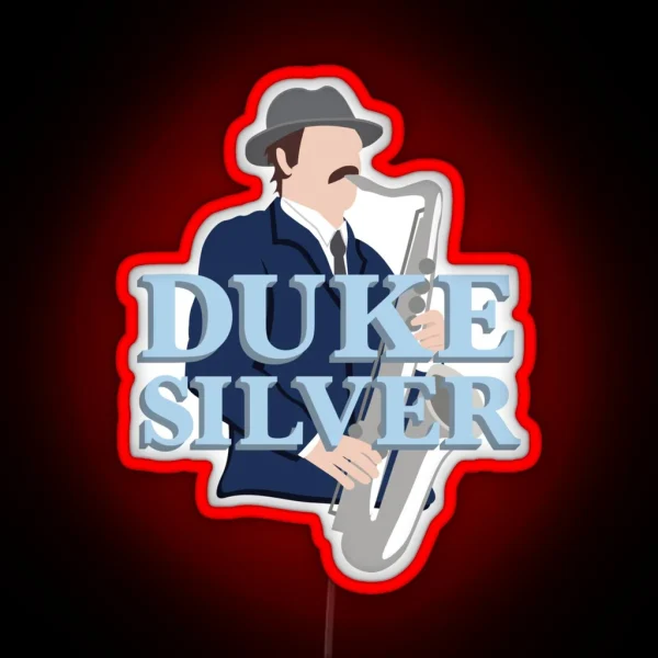 Duke Silver RGB Neon Sign