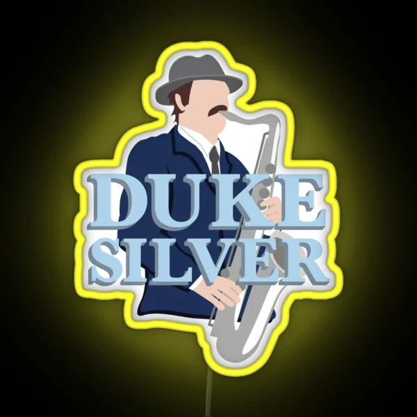 Duke Silver RGB Neon Sign