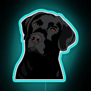 Duke The Lab RGB Neon Sign