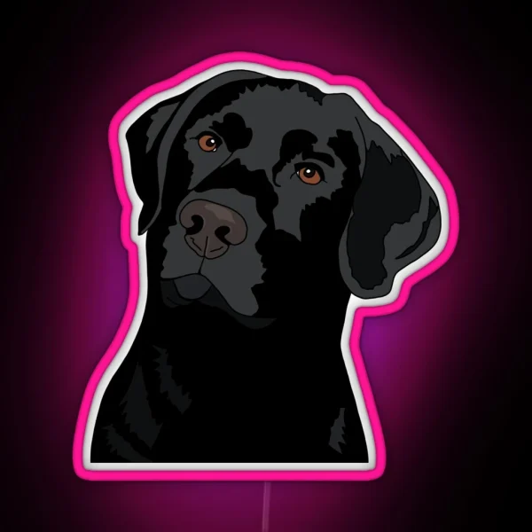 Duke The Lab RGB Neon Sign