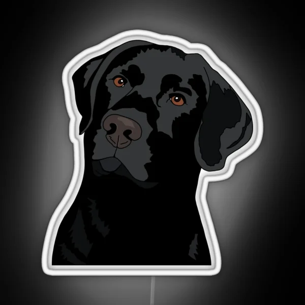 Duke The Lab RGB Neon Sign