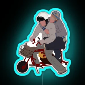 Dumb And Dumber Mini Bike RGB Neon Sign