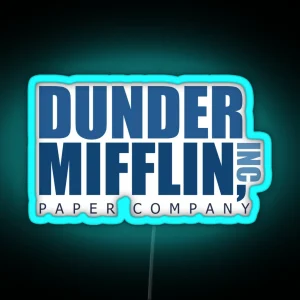 Dunder Mifflin RGB Neon Sign