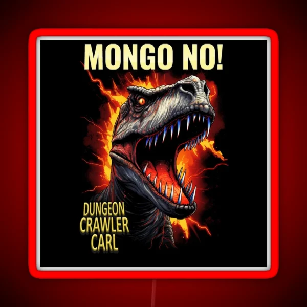 Dungeon Crawler Carl Mongo No RGB Neon Sign