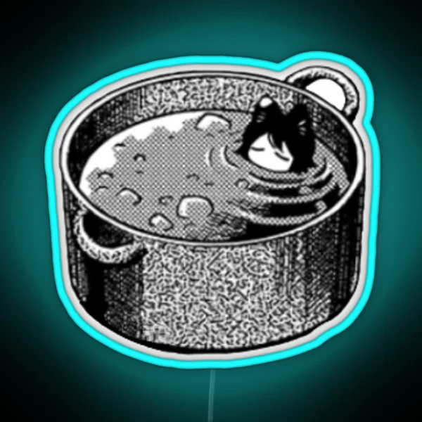 Dungeon Meshi Catgirl Soup RGB Neon Sign