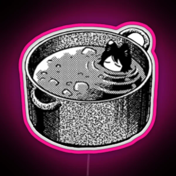 Dungeon Meshi Catgirl Soup RGB Neon Sign