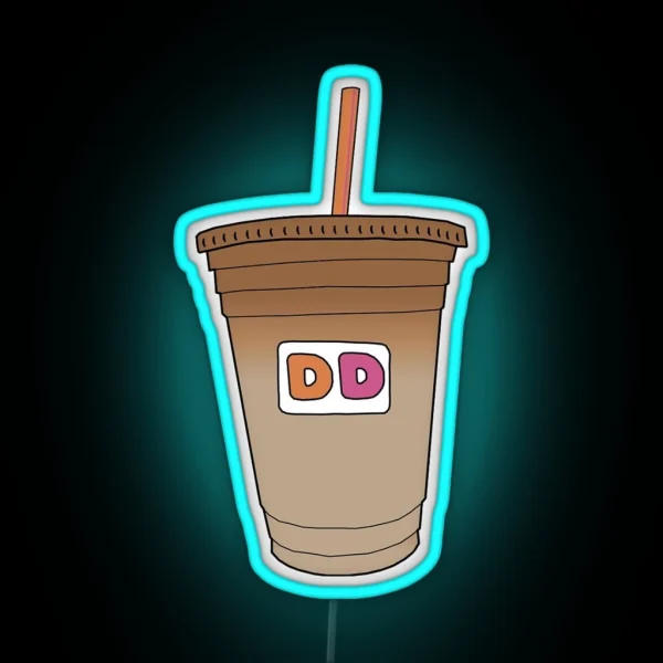Dunkin Cup RGB Neon Sign