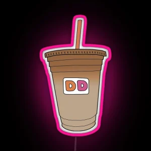 Dunkin Cup RGB Neon Sign