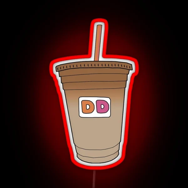 Dunkin Cup RGB Neon Sign