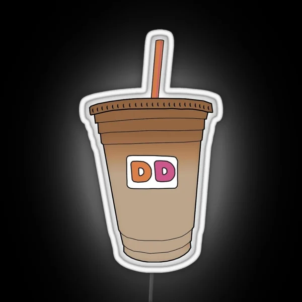 Dunkin Cup RGB Neon Sign