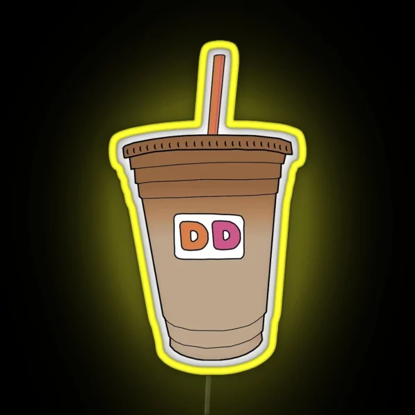 Dunkin Cup RGB Neon Sign