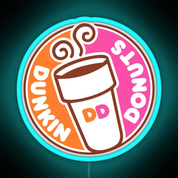 DUNKIN DONUTS Collection RGB Neon Sign