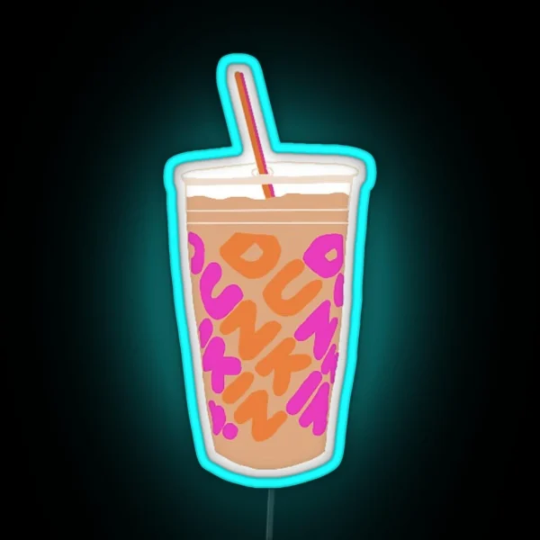 Dunkin Donuts RGB Neon Sign