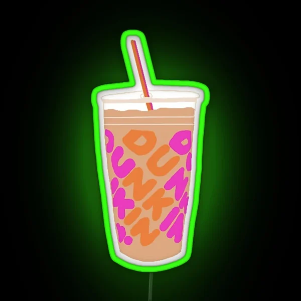 Dunkin Donuts RGB Neon Sign