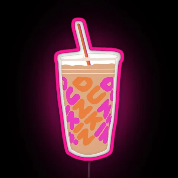 Dunkin Donuts RGB Neon Sign