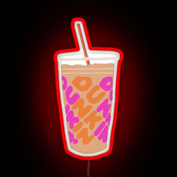 Dunkin Donuts RGB Neon Sign