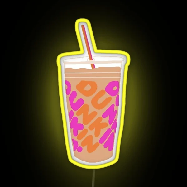 Dunkin Donuts RGB Neon Sign