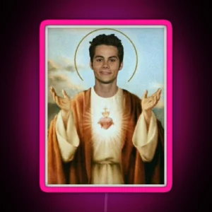 Dylan O Brien Jesus RGB Neon Sign