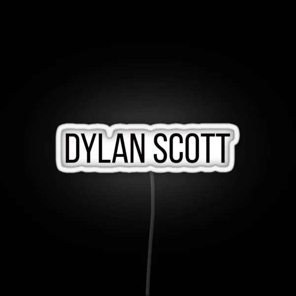 Dylan Scott RGB Neon Sign