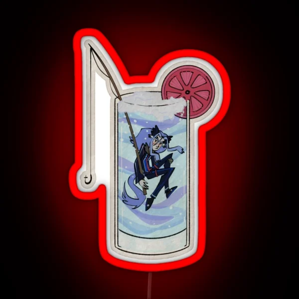 Dylas Rf4 Bubble Drink BIG RGB Neon Sign