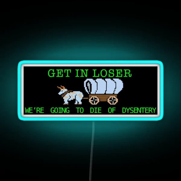 Dysentery RGB Neon Sign