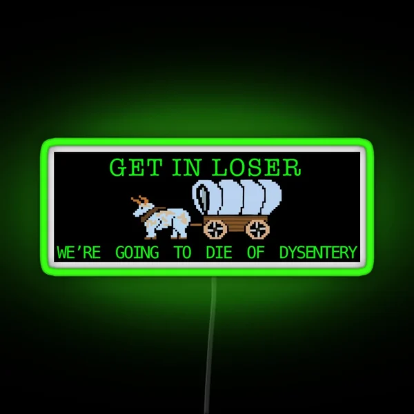 Dysentery RGB Neon Sign