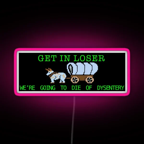 Dysentery RGB Neon Sign