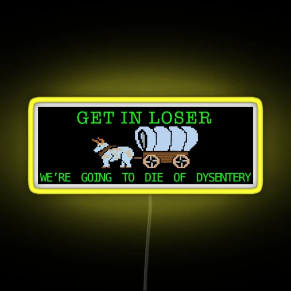 Dysentery RGB Neon Sign
