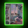 Vibrant early morning inspired RGB neon light home decoration wall art