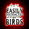 Add some humor to your workspace with this distraction sign.
