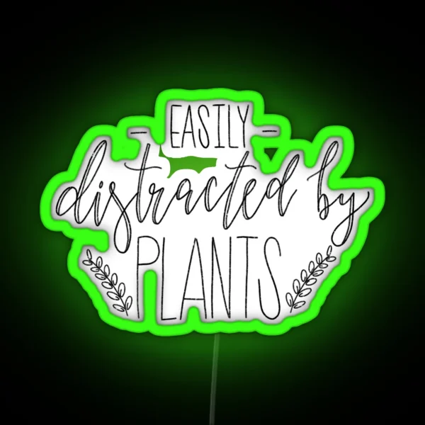 Easily Distracted RGB Neon Sign