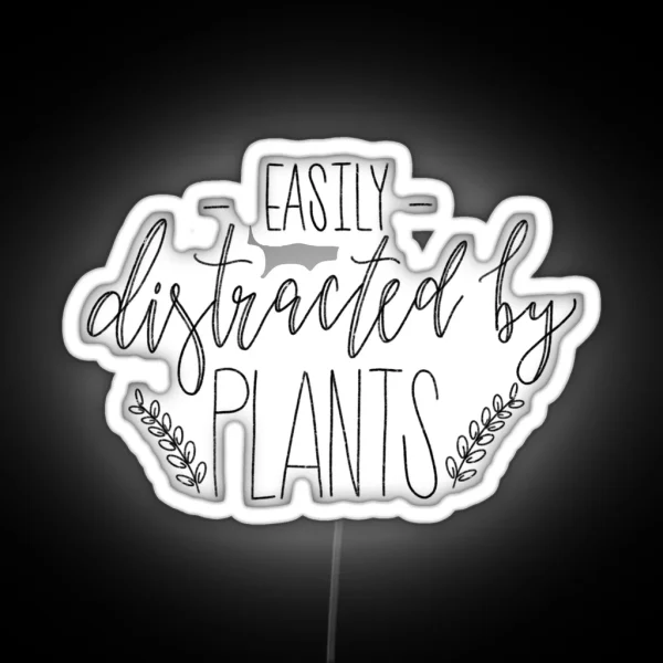 Easily Distracted RGB Neon Sign