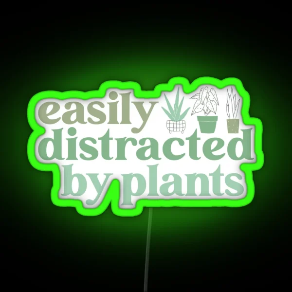 Easily Distracted RGB Neon Sign