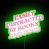 Modern Wall Decor, Minimalist Home Accent with Colorful Neon Lighting