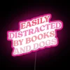Glowing reminder to stay focused in style with neon lights
